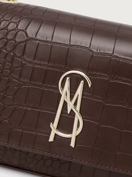 Кожаная сумка через плечо Steve Madden
