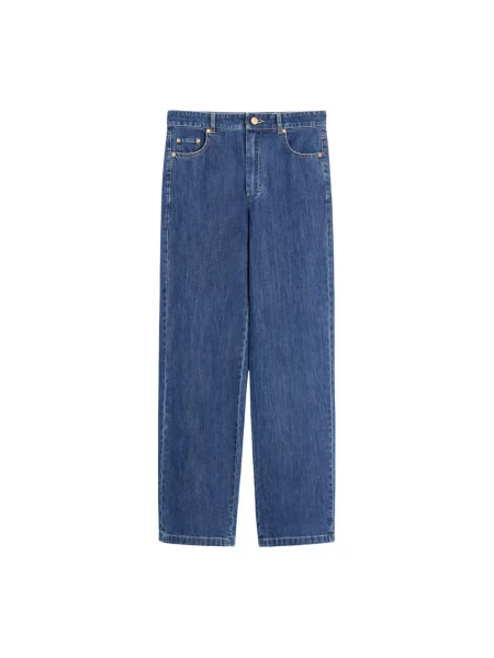 Jeansy Max Mara niebieskie