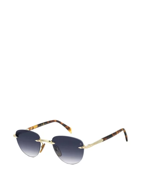 Ochelari de soare David Beckham Eyewear cu imprimeu geometric