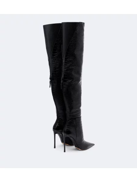 Cizme Tom Ford din piele negru