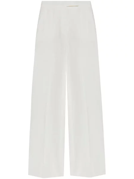 Pantaloni Max Mara alb