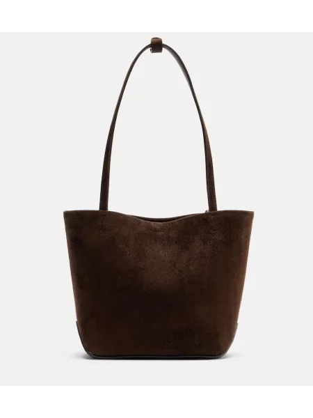 Torbica The Row iz semiša rjava