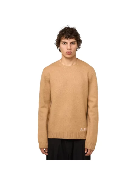 Sweter A.p.c. brązowy