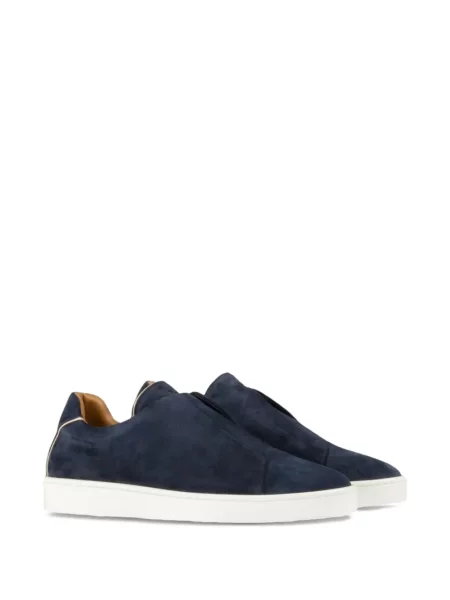 Tenisice Aurélien od brušene kože slip-on plava