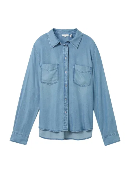 TOM TAILOR Bluză denim albastru