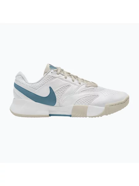 Încălțăminte de tenis pentru bărbați Nike Court Lite 4 White/Light Bone/New Slate/Smokey Blue alb