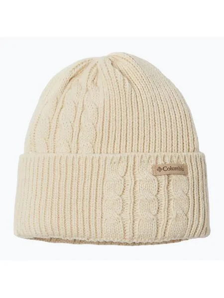 Șapcă de iarnă pentru femei Columbia Agate Pass Cable Knit chalk