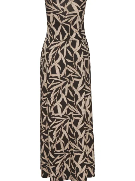 S.Oliver Rochie bej / gri taupe / portocaliu negru