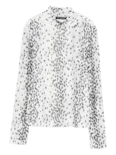 Блуза Karl Lagerfeld бяло