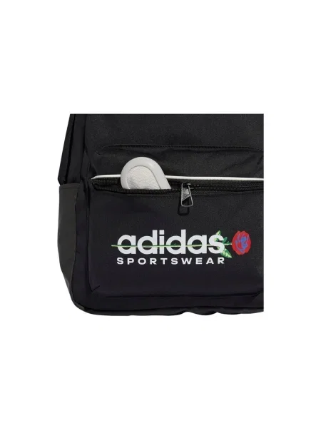 Geantă Adidas cu model floral negru