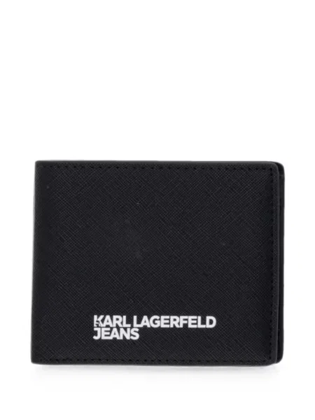 Portofel Karl Lagerfeld Jeans cu imagine negru