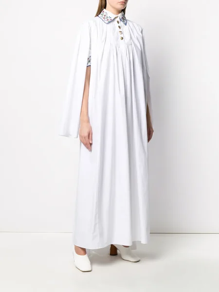 Rochie maxi Seen Users de costum alb
