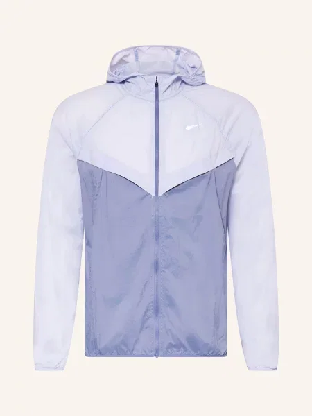 Nike Běžecká Bunda Stride světle fialová/ černošedá fialová