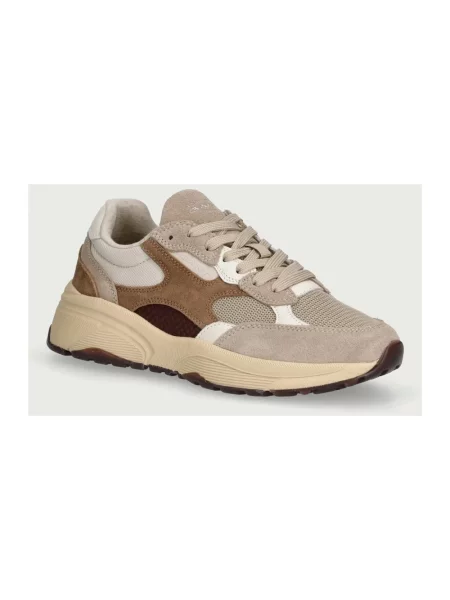 Sneakersy Gant skórzane beżowe