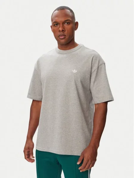 Adidas T-Shirt Trefoil Essentials jasny szary