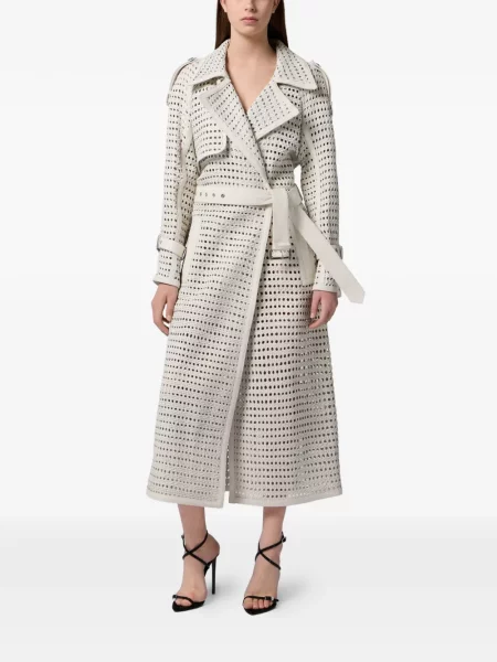 Trenci Philipp Plein din piele