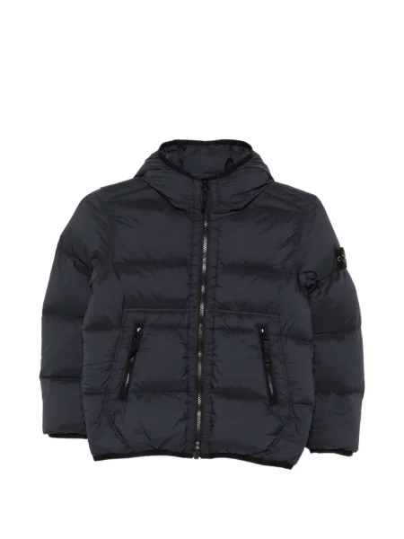 Parka dziecięca Stone Island niebieska