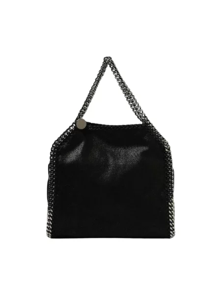 Mała mały torebka skórzana Stella Mccartney elegancka czarna