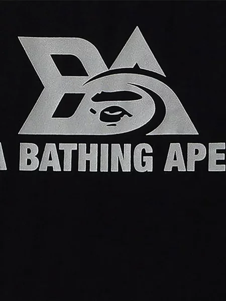 Tricou A Bathing Ape® cu autograf negru