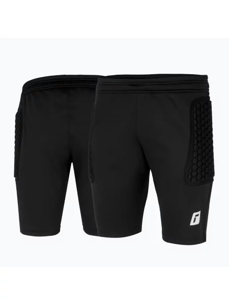 Spodenki piłkarskie Reusch Contest II Short Advance black/silver czarne