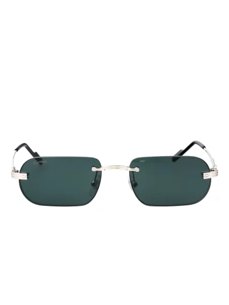 Ochelari de soare Cartier Eyewear argintiu