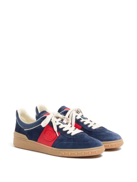 Sneakerși Valentino Garavani din piele albastru