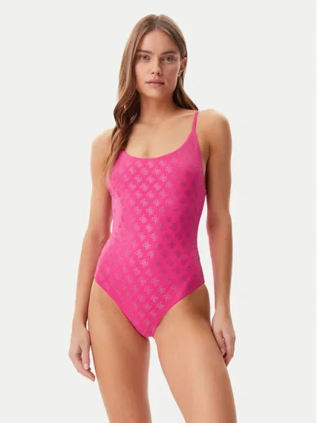 Guess Бански костюм розов