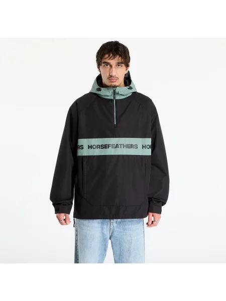 Bunda Horsefeathers Gordie Jacket Black/ Iceberg Green XL černá