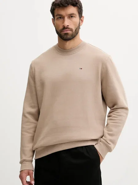 Суитчър Tommy Jeans бежово