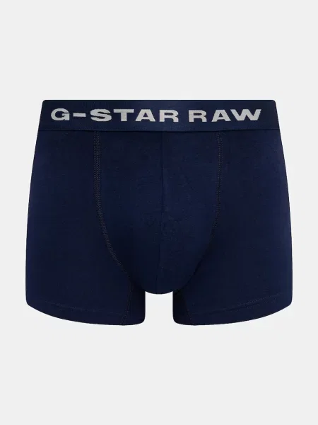 G-Star Raw Set 3 perechi de boxeri albastru