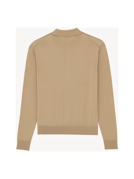 Sweter Saint Laurent beżowy