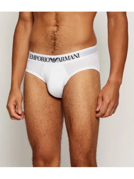 Emporio Armani Chiloți slipi alb