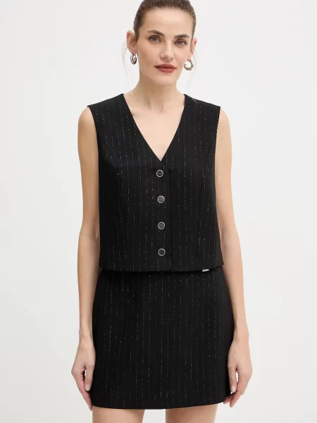 Жилет Guess однобортный черный