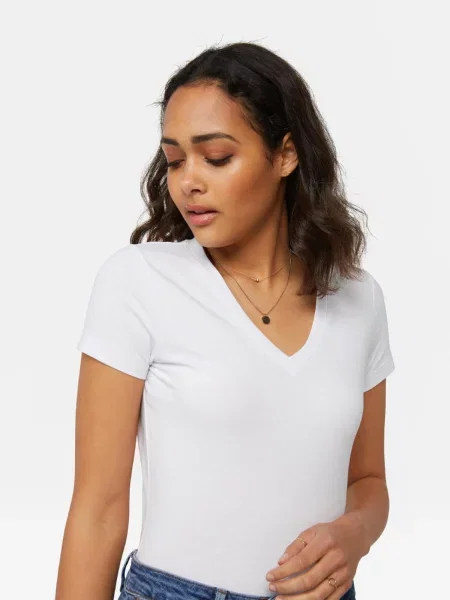 WE Fashion Tricou alb