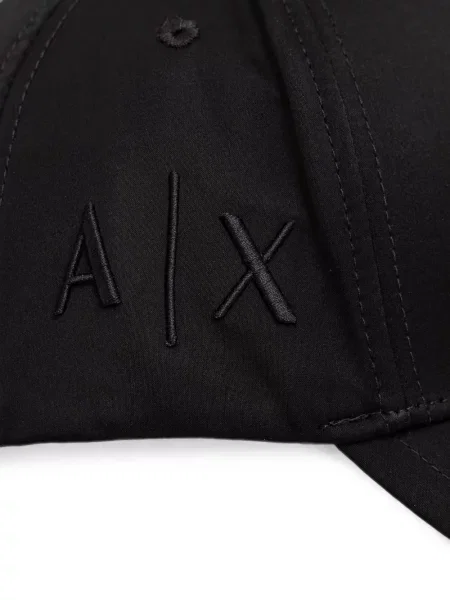 Șapcă Armani Exchange cu broderie negru