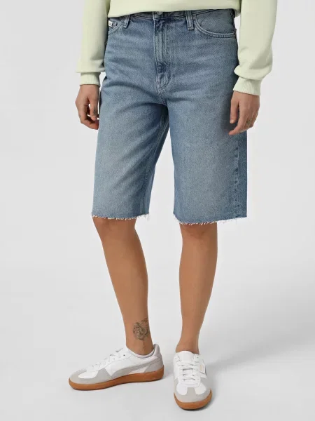 Шорти джинсові Calvin Klein Jeans блакитний