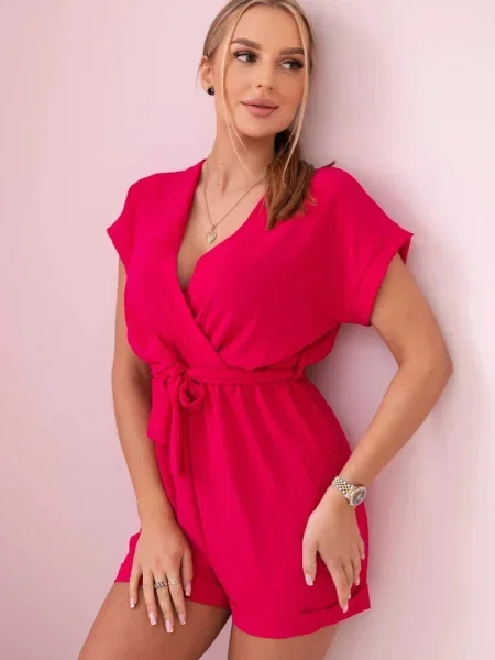 Salopetă Kesi scurtă fucsie