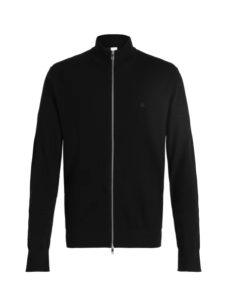 Calvin Klein Geacă tricotată negru