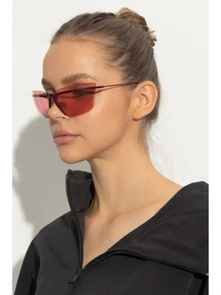 Ochelari de soare Valentino Garavani Eyewear biker roz