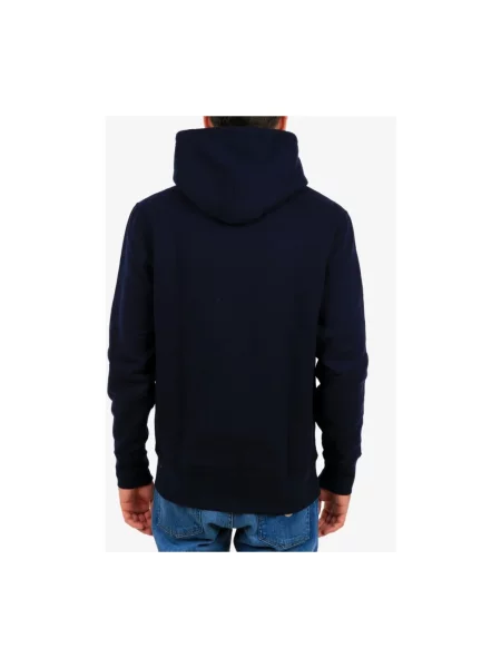 Bluza z kapturem Polo Ralph Lauren polarowa niebieska