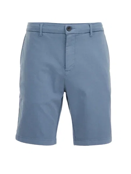 WE Fashion Chino kalhoty světlemodrá