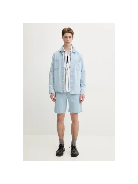 Koszula dżinsowa Marc O'polo casual niebieska