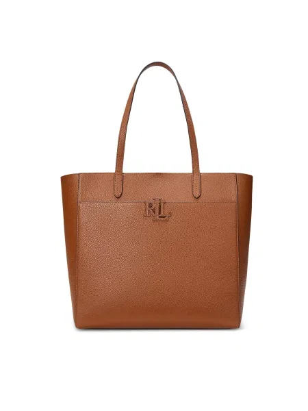 Ročna torba LAUREN RALPH LAUREN rjava