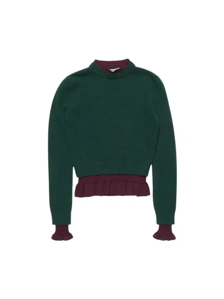 Sweter Acne Studios wełniany zielony