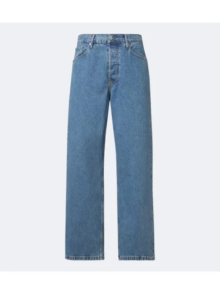 Široké džínsy Dries Van Noten modrá