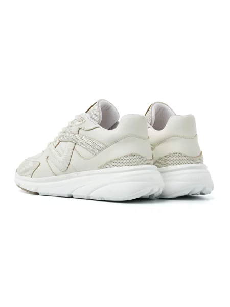 Sneakersy Via Vai skórzane beżowe