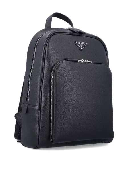 Rucsac Prada din piele negru
