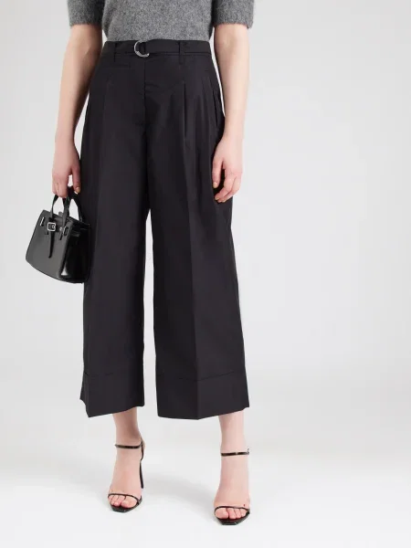 Phillip Lim Élére vasalt nadrágok fekete