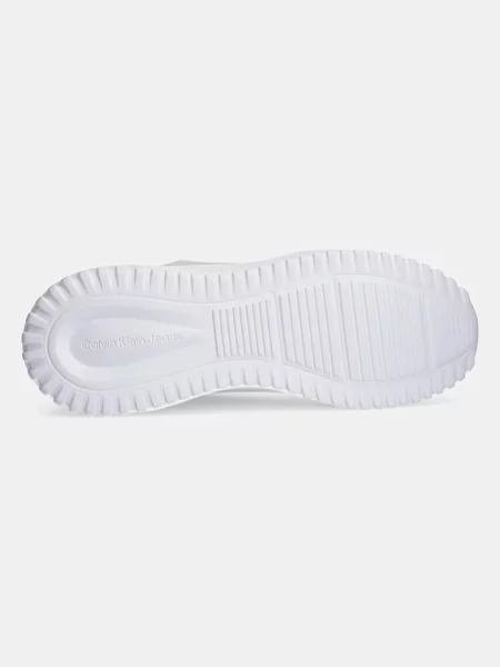 Кожени маратонки Calvin Klein Jeans EVA RUNNER LOW MG WMM сиво