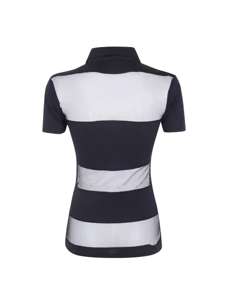 Top Coperni w paski z paskiem
